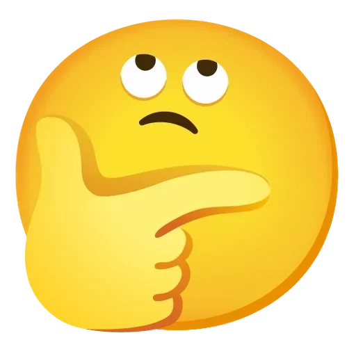 🤔 Стикер «Emojis (Gboard)» для Telegram