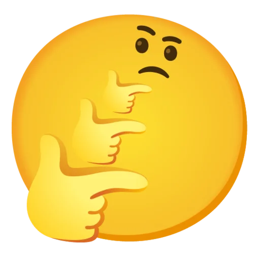 🤔 Стикер «Emojis (Gboard)» для Telegram
