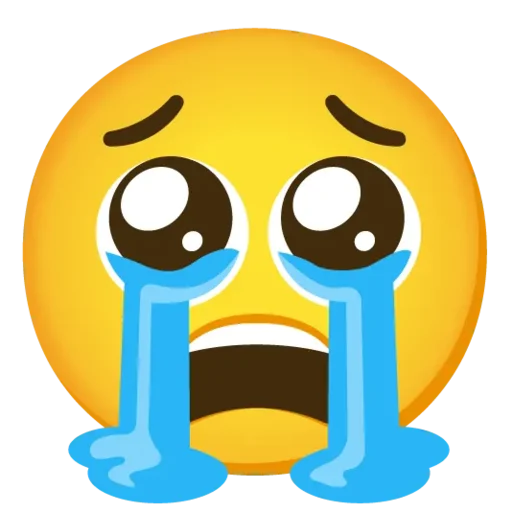😭 Стикер «Emojis (Gboard)» для Telegram