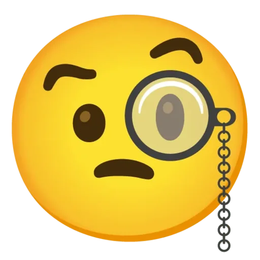 🧐 Стикер «Emojis (Gboard)» для Telegram