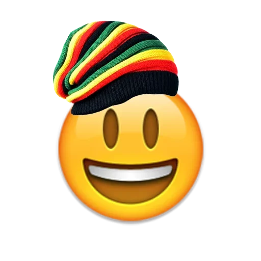😃 Стикер «emoji with cute hat» для Telegram