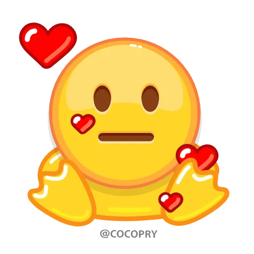 ❤️ Стикер «Эмодзи» для Telegram