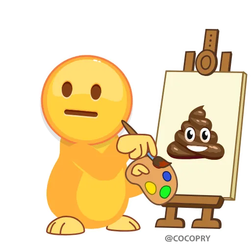 ❤️ Стикер «Эмодзи» для Telegram