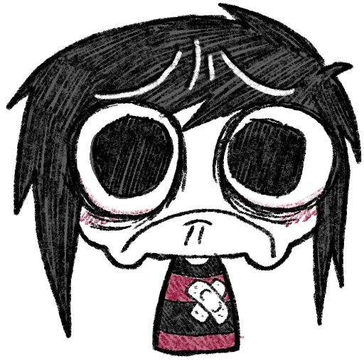 🥹 Стикер «Emos not dead» для Telegram