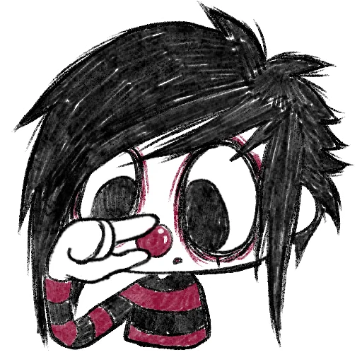 🤡 Стикер «Emos not dead» для Telegram