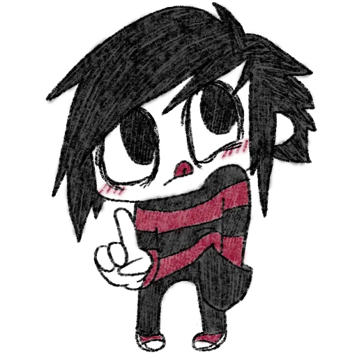 ☝️ Стикер «Emos not dead» для Telegram