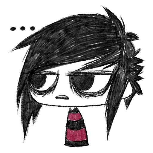 🗿 Стикер «Emos not dead» для Telegram