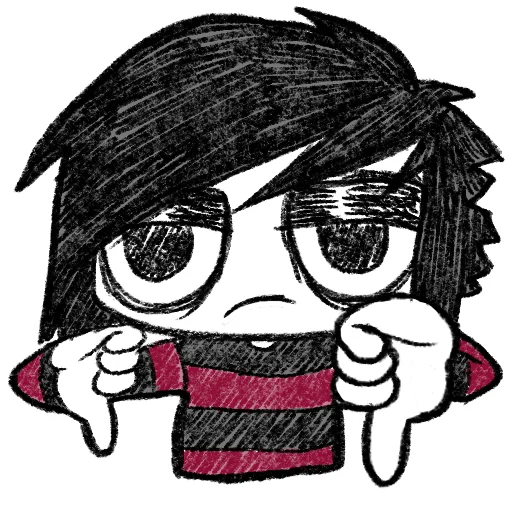 👎 Стикер «Emos not dead» для Telegram