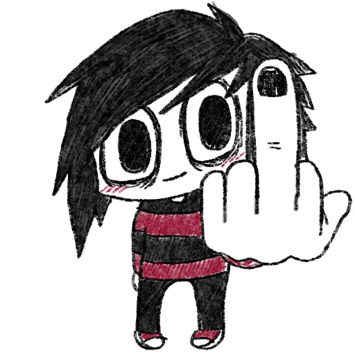 🖕 Стикер «Emos not dead» для Telegram