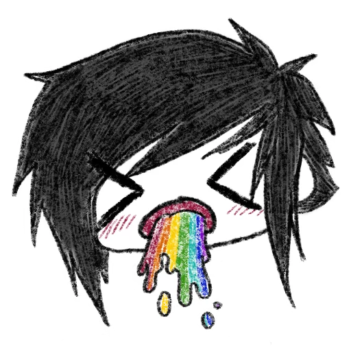 🤮 Стикер «Emos not dead» для Telegram