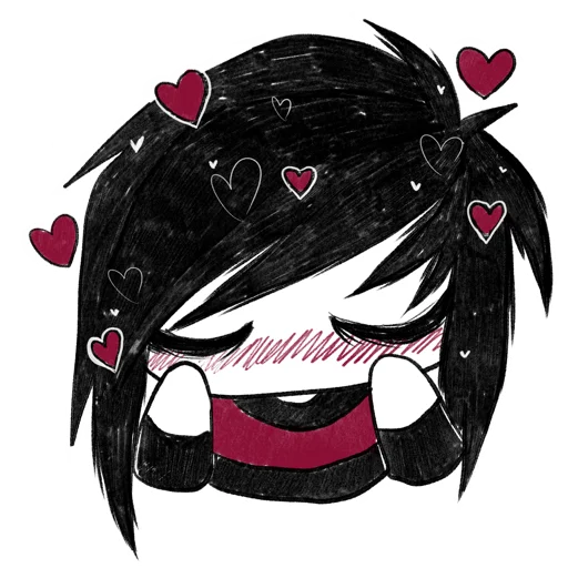 🥰 Стикер «Emos not dead» для Telegram