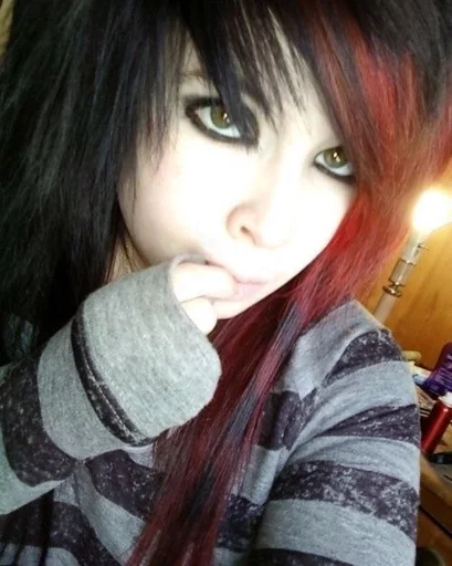 🤔 Стикер «~*_*emo sucks*_*» для Telegram