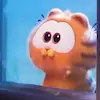 Стикер 10 cute Garfield