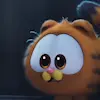 Стикер 2 cute Garfield