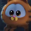 Стикер 3 cute Garfield