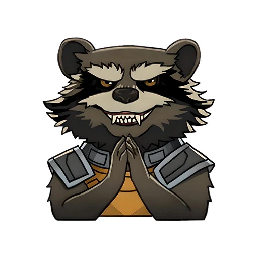 🦝 Стикер «Emotes MCOC» для Telegram