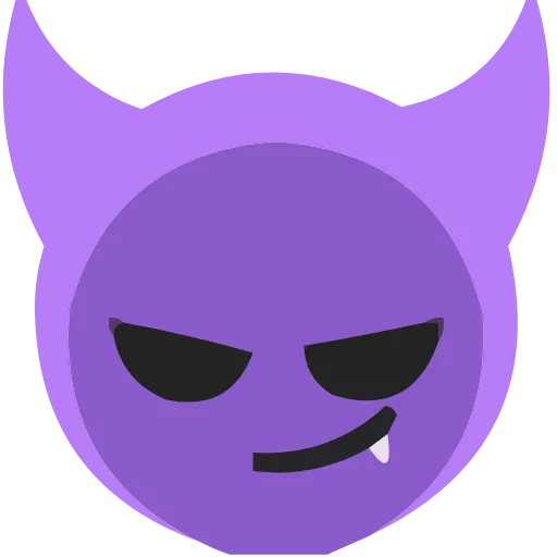 😈 Эмодзи «Emoticon» для Telegram