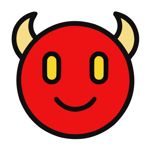 😈 Эмодзи «Emoticon» для Telegram