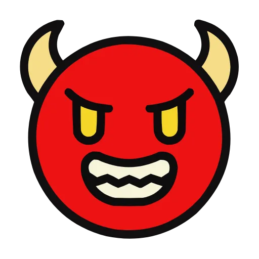 😈 Эмодзи «Emoticon» для Telegram