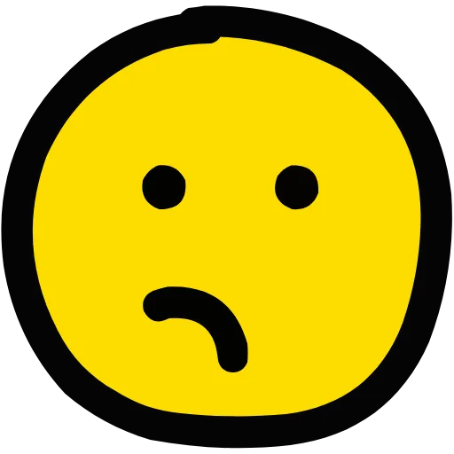 😕 Эмодзи «Emoticon» для Telegram