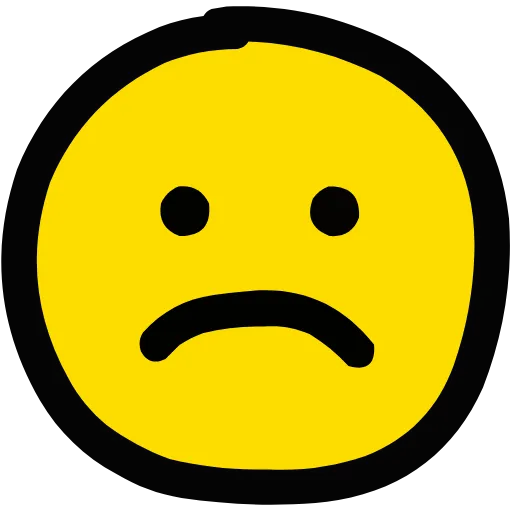 ☹️ Эмодзи «Emoticon» для Telegram