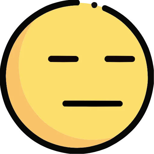😑 Эмодзи «Emoticon» для Telegram
