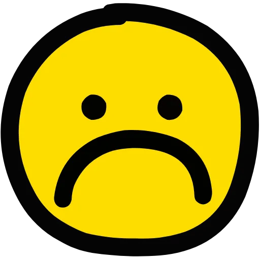 ☹️ Эмодзи «Emoticon» для Telegram