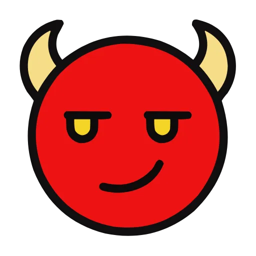 😈 Эмодзи «Emoticon» для Telegram