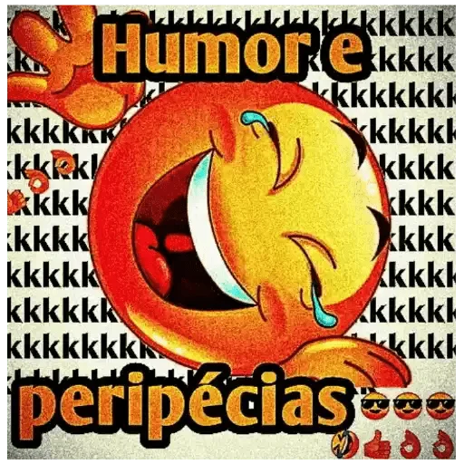 🤣 Стикер «emoticon orkut» для Telegram