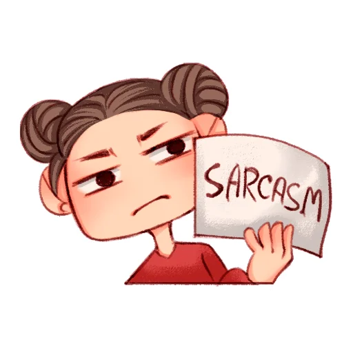 😟 Стикер «Emotional Ariya» для Telegram