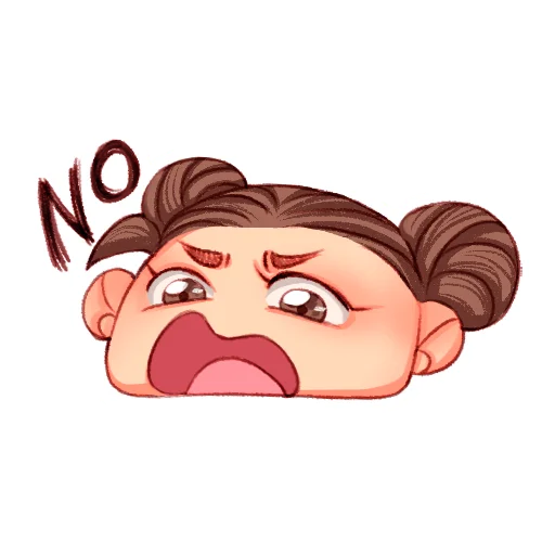 😤 Стикер «Emotional Ariya» для Telegram