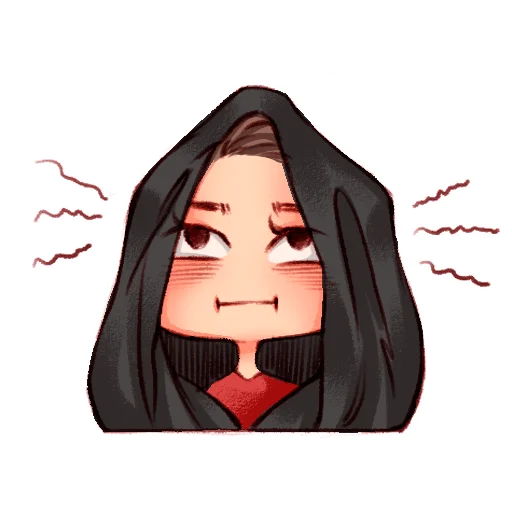 🙄 Стикер «Emotional Ariya» для Telegram