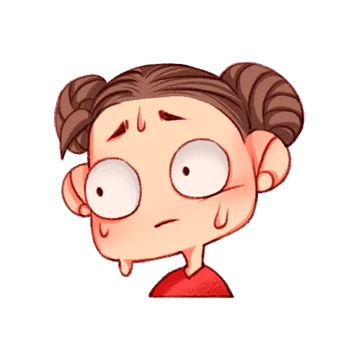 🫤 Стикер «Emotional Ariya» для Telegram