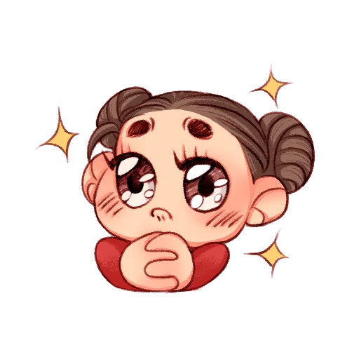 ✨ Стикер «Emotional Ariya» для Telegram