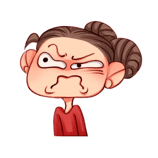 🤬 Стикер «Emotional Ariya» для Telegram