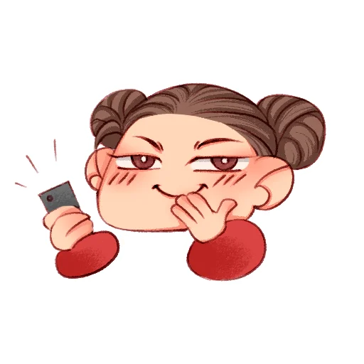🤭 Стикер «Emotional Ariya» для Telegram