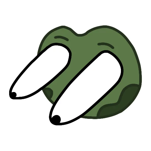 😶 Стикер «Эмоциональный Квак» для Telegram