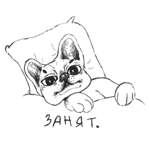 🛌 Стикер «Emotional animals» для Telegram