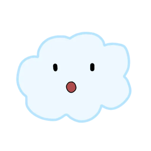 Стикерпак Emotional Cloud для Telegram — скачать