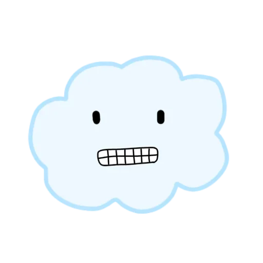 😜 Стикер «Emotional Cloud» для Telegram
