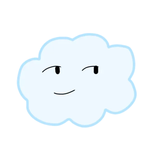 😙 Стикер «Emotional Cloud» для Telegram