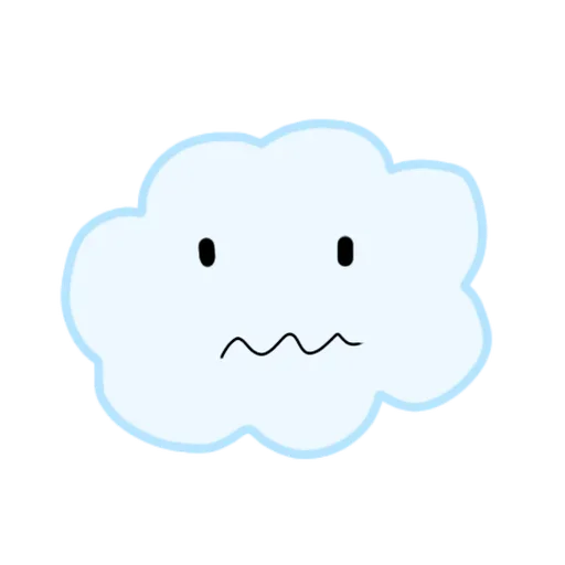 🧐 Стикер «Emotional Cloud» для Telegram