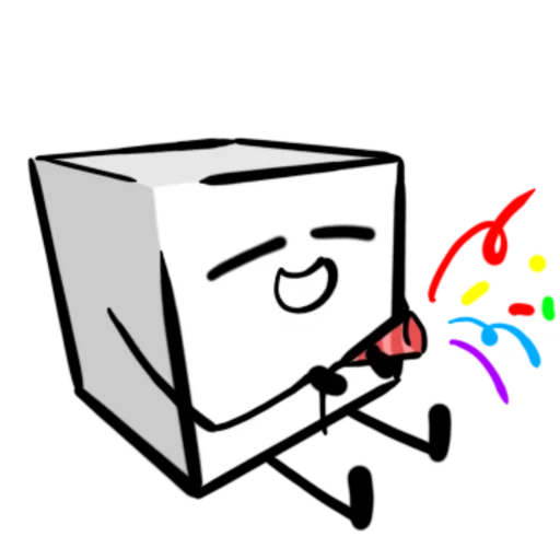 🎉 Стикер «The Emotional Cube» для Telegram
