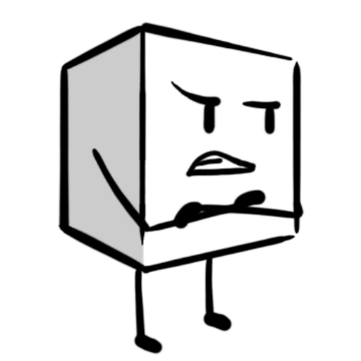 😒 Стикер «The Emotional Cube» для Telegram