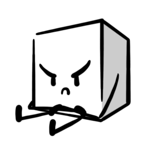 😠 Стикер «The Emotional Cube» для Telegram