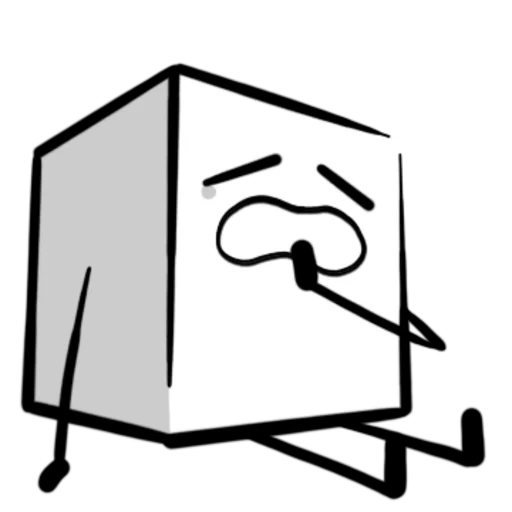😪 Стикер «The Emotional Cube» для Telegram