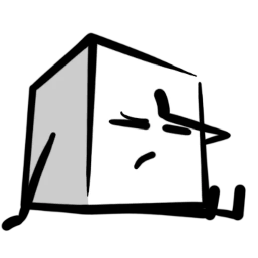 😖 Стикер «The Emotional Cube» для Telegram
