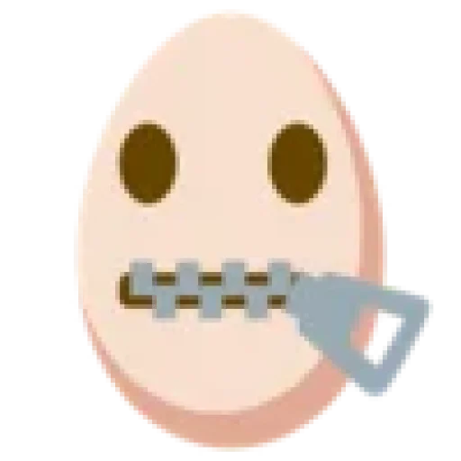 🤐 Стикер «Emotionally Eggs» для Telegram