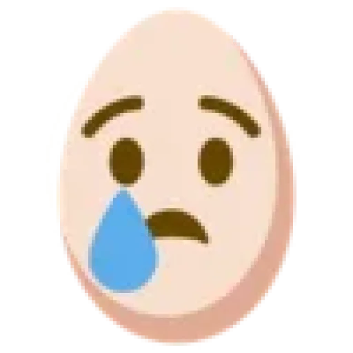 😢 Стикер «Emotionally Eggs» для Telegram