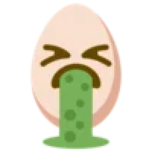 🤮 Стикер «Emotionally Eggs» для Telegram